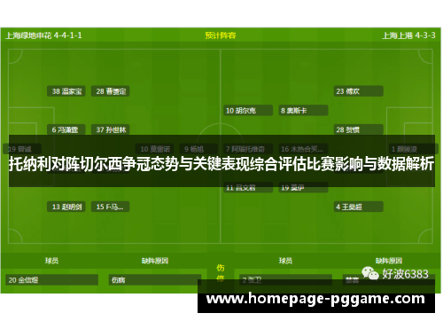 托纳利对阵切尔西争冠态势与关键表现综合评估比赛影响与数据解析