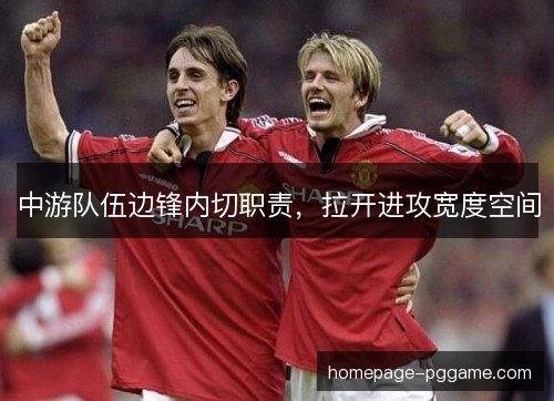 中游队伍边锋内切职责，拉开进攻宽度空间